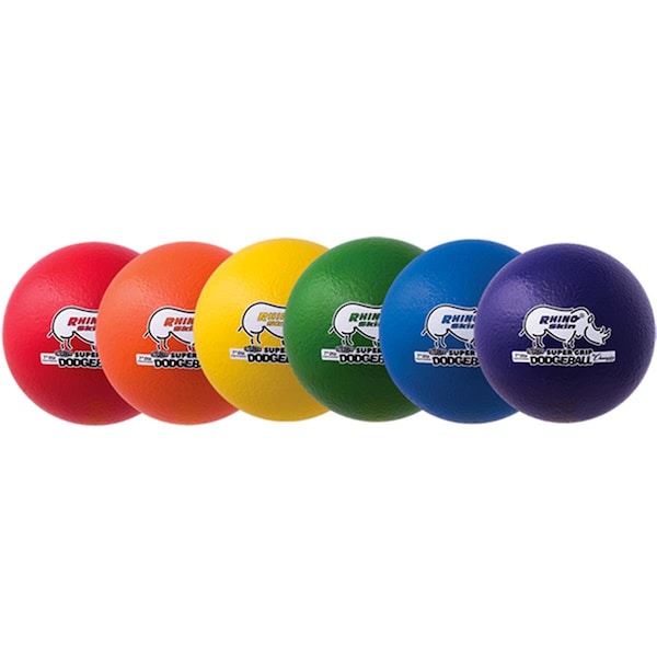 Champion Sports 7 in. Rhino Skin Ultramax Ball Set - Set of 6 URS7SET - main